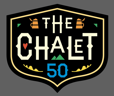 The Chalet 50th Anniversary Logo