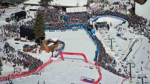 The race course from the 2017 World Cup.