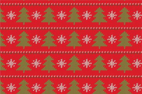 Ugly sweater pattern.