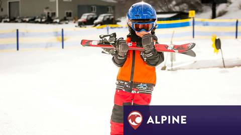 The Mountain Rangers program is based out of the Alpine Lodge base area.