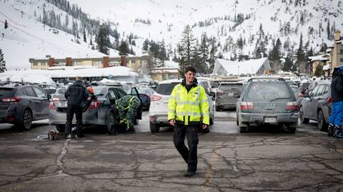 Palisades Tahoe Parking Attendant.