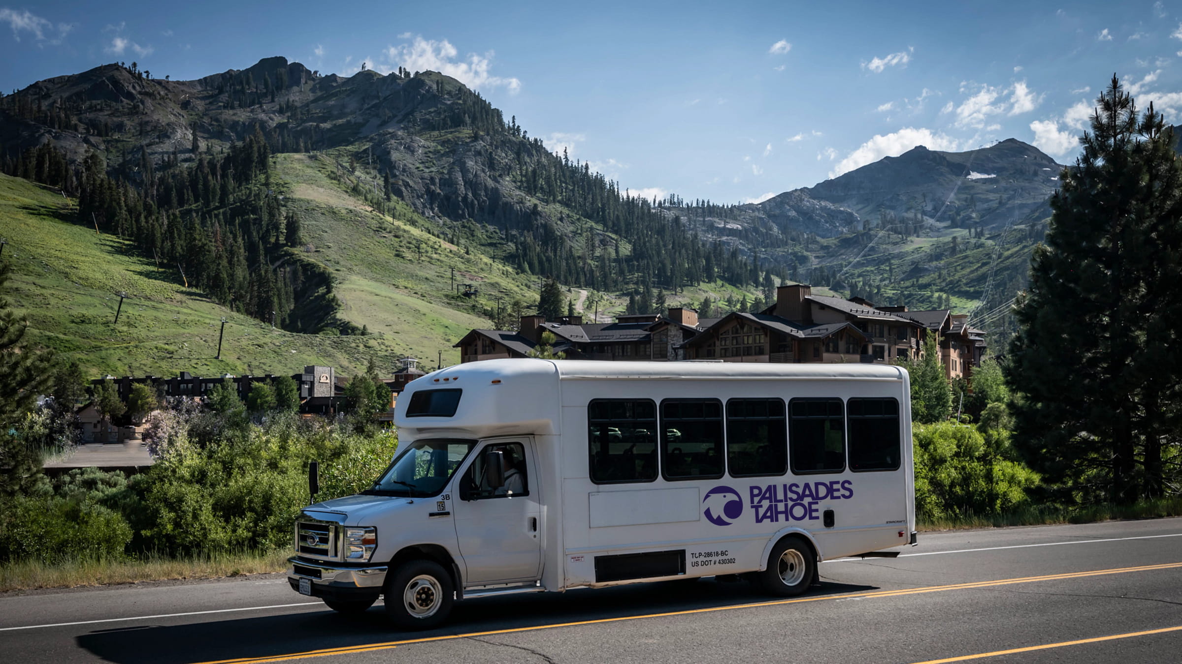 Palisades Tahoe Charter Bus