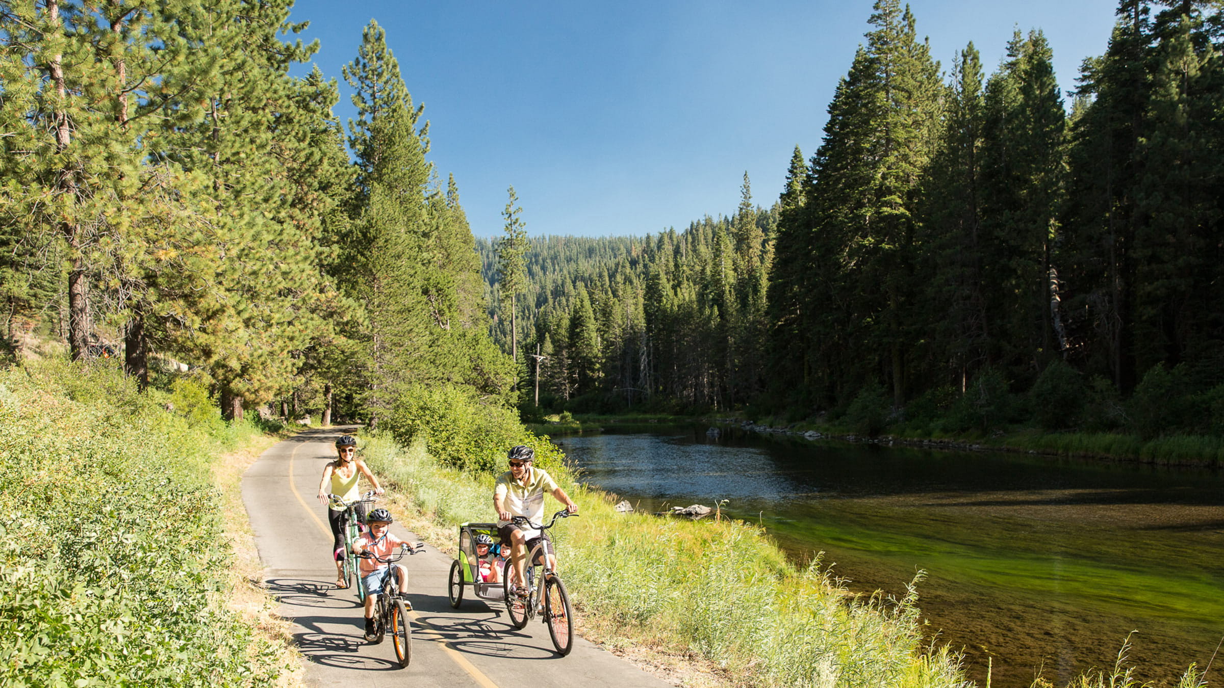 Biking Lake Tahoe